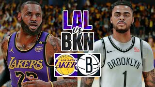 LAKERS vs NETS  NBA 2K25 PS5 PRO 4K60 [upl. by Janenna]