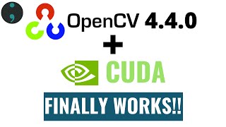 Build and Install OpenCV With CUDA GPU Support on Windows 10 [upl. by Decker749]