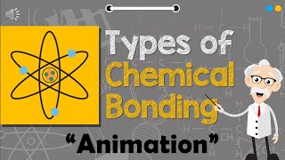 TYPES OF CHEMICAL BONDING  Animation [upl. by O'Dell]