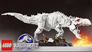 LEGO Indominus Rex  Jurassic World  LEGO Ideas [upl. by Scharf]