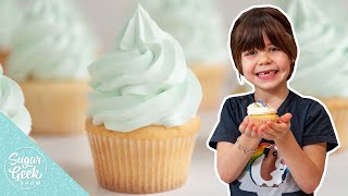 The BEST Moist amp Fluffy Vanilla Cupcake Recipe [upl. by Adil]