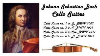 Johann Sebastian Bach  Cello suites in 432 Hz great for reading or studying [upl. by Marge942]