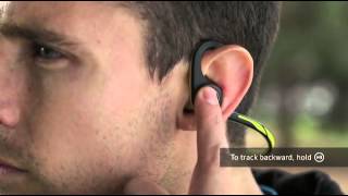 How to Use BackBeat FIT wireless headphones plus smartphone armband [upl. by Crin580]