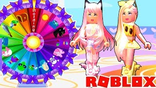 NEW Royale High Mystery Wheel Picks Our Outfits For A Week [upl. by Anyrb]