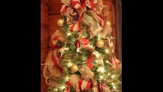 How to Decorate a wonderful Christmas tree Very easy DIY [upl. by Lezlie]