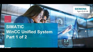 Simatic WinCC Unified System  WinCC Unified PC based Runtime [upl. by Aliber704]