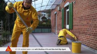 Sika  Premium Balcony System Sikafloor 405 english [upl. by Teri]