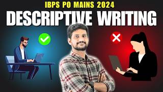 quotCrack IBPS PO Mains Descriptive Section  Writing Tips amp Tricks  Class 1quot [upl. by Hadias738]