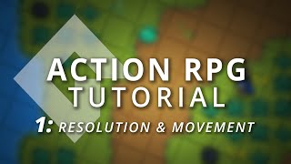 GameMaker Action RPG Tutorial Part 1 Moving amp Resolution [upl. by Jehiel190]