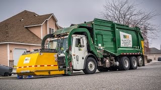 Mack LE  Heil DuraPack HalfPack Garbage Truck [upl. by Fauch]