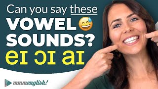 Pronunciation Practice 👄 Difficult Vowel Sounds DIPHTHONGS [upl. by Lenrow]