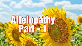 What is Allelopathy   Types of Allelopathy  factors affecting allelopathy effect [upl. by Esinehc776]