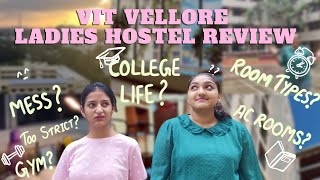 VIT VELLORE Ladies Hostel Tour  2022 [upl. by Annodal]