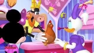 Minnies BowToons  Freaky Fowl Day  Clarabelle Turns Into A Chicken  Official Disney Junior HD [upl. by Alben]