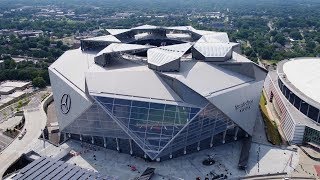 The Atlanta Falcons Revolutionary New Stadium Is Unlike Any Other Youve Seen [upl. by Gnay]