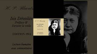 H Blavatsky Extrait quotIsis Dévoiléequot  1913 [upl. by Daugherty]