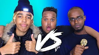 EPIC 1V1 RAP BATTLE  DARKEST MAN V YOUNG LAMPOST [upl. by Nosreh]