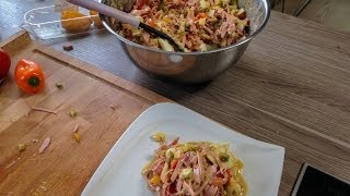 Wurstsalat mit käse einfach und superlecker [upl. by Leumas207]