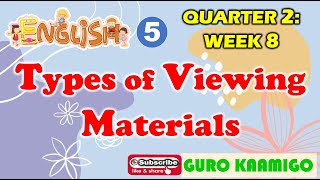 English Grade 5 Quarter 2 Week 8 [upl. by Key112]