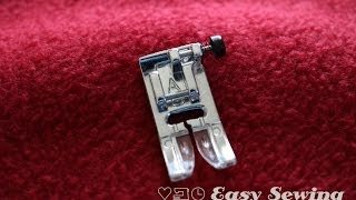 Standard Sewing Machine Foot Janome A Foot [upl. by Han]