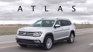 2019 VW Atlas 4MOTION Review  Its Huge [upl. by Alexandre968]