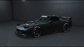 GTA 5  DLC Vehicle Customization  Annis ZR350 Mazda RX7 [upl. by Gusella]