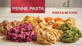 Emeril Lagasse Pasta amp Beyond  How to Make Penne Pasta DOUBLE Batch Recipe  Cooking with Claire [upl. by Esinaj]