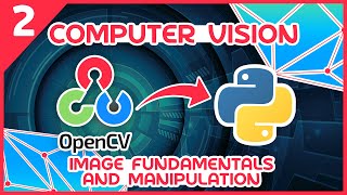 OpenCV Python Tutorial 2  Image Fundamentals and Manipulation [upl. by Herold]