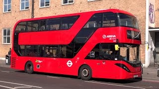 London Buses  Arriva in North London  Hybrid Double Deckers [upl. by Danya]