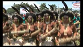 Traditional Dances at 2012 Morobe Show [upl. by Aicnilav]