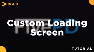 Custom Loading Screen  FiveM InstallOverview Tutorial [upl. by Borden673]