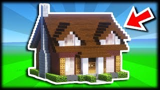 COMMENT CONSTRUIRE UNE MAISON FACILEMENT  🏠🏠 Tuto Build Minecraft [upl. by Hsirrap]