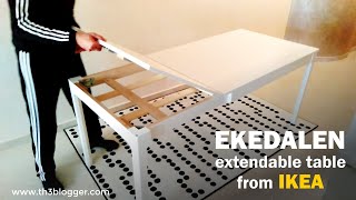 EKEDALEN extendable table from IKEA assembly guide [upl. by Victorine127]