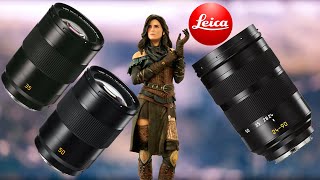 LEICA VARIOELMARITSL 2490mm vs APOSUMMICRONSL 50 amp 35mm [upl. by Allene661]