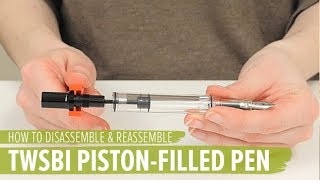 How to Disassemble amp Reassemble a TWSBI PistonFilled Pen [upl. by Seugram398]