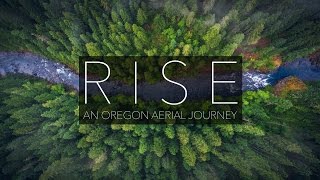 RISE  Oregon Aerial Nature  Drone Video  4K UHD [upl. by Aliuqa]