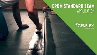 EPDM Standard Seam Application [upl. by Enomis976]