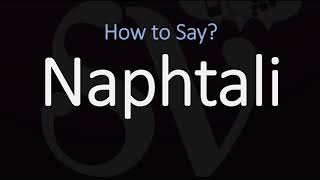 How to Pronounce Naphtali CORRECTLY [upl. by Hicks]