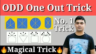 Odd One Out Reasoning Tricks  Figure Odd One Out  Reasoning Trick  imran sir maths [upl. by Ykcul]