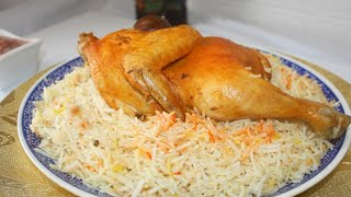 Chicken Mandi Yemeni Mandi recipe  Arabic rice recipe [upl. by Suriaj]