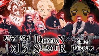 Demon Slayer  1x15 Mount Natagumo  Group Reaction [upl. by Ava]