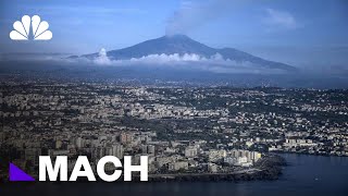 Mount Etna Is Sliding Into The Sea It Could Be Catastrophic  Mach  NBC News [upl. by Draner]